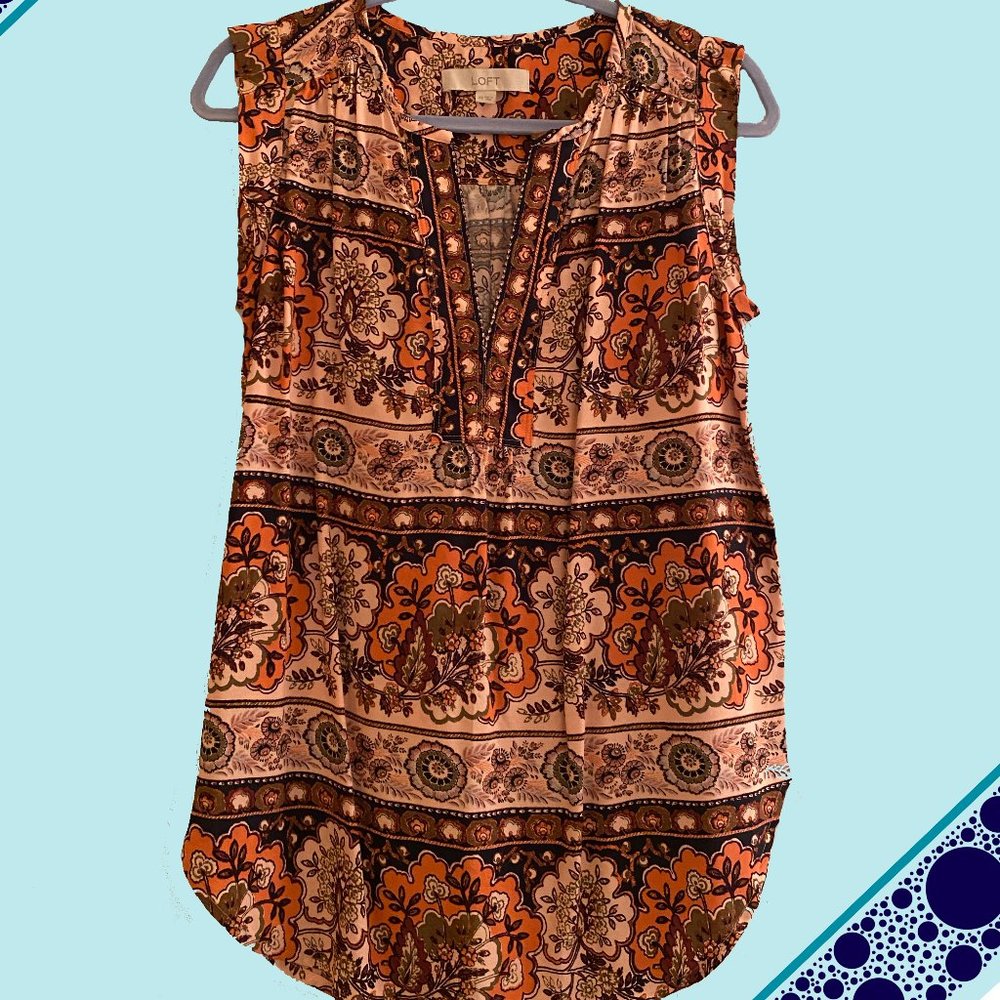 Floral Tank Top | Ann Taylor Loft